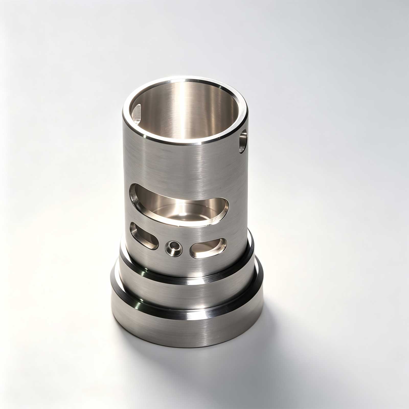 Lathe Machining – Optical Components, Natural Finish