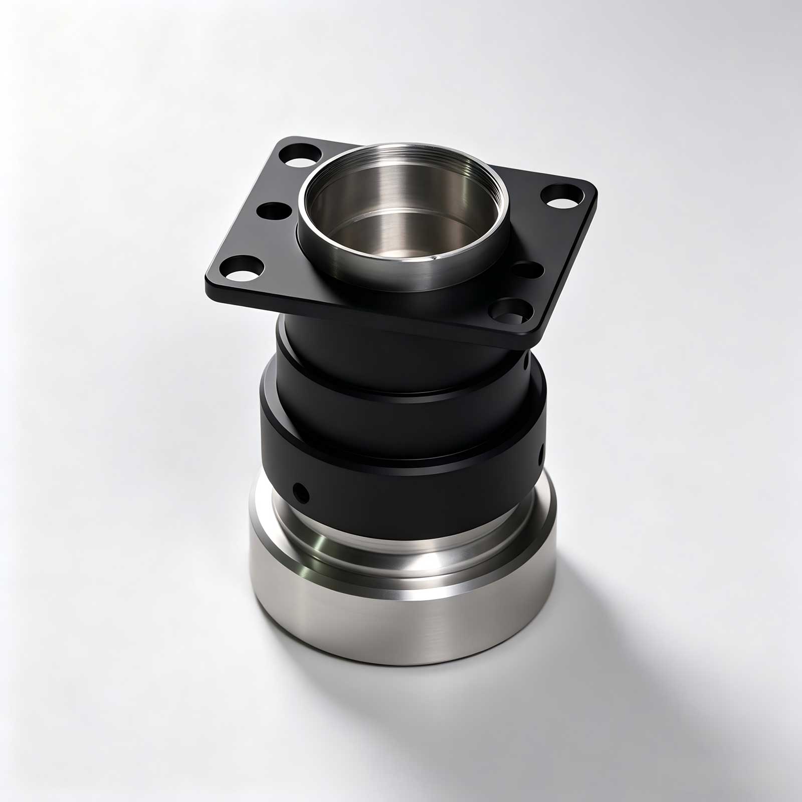 CNC Machining – Optical Lens Barrel Mount Components