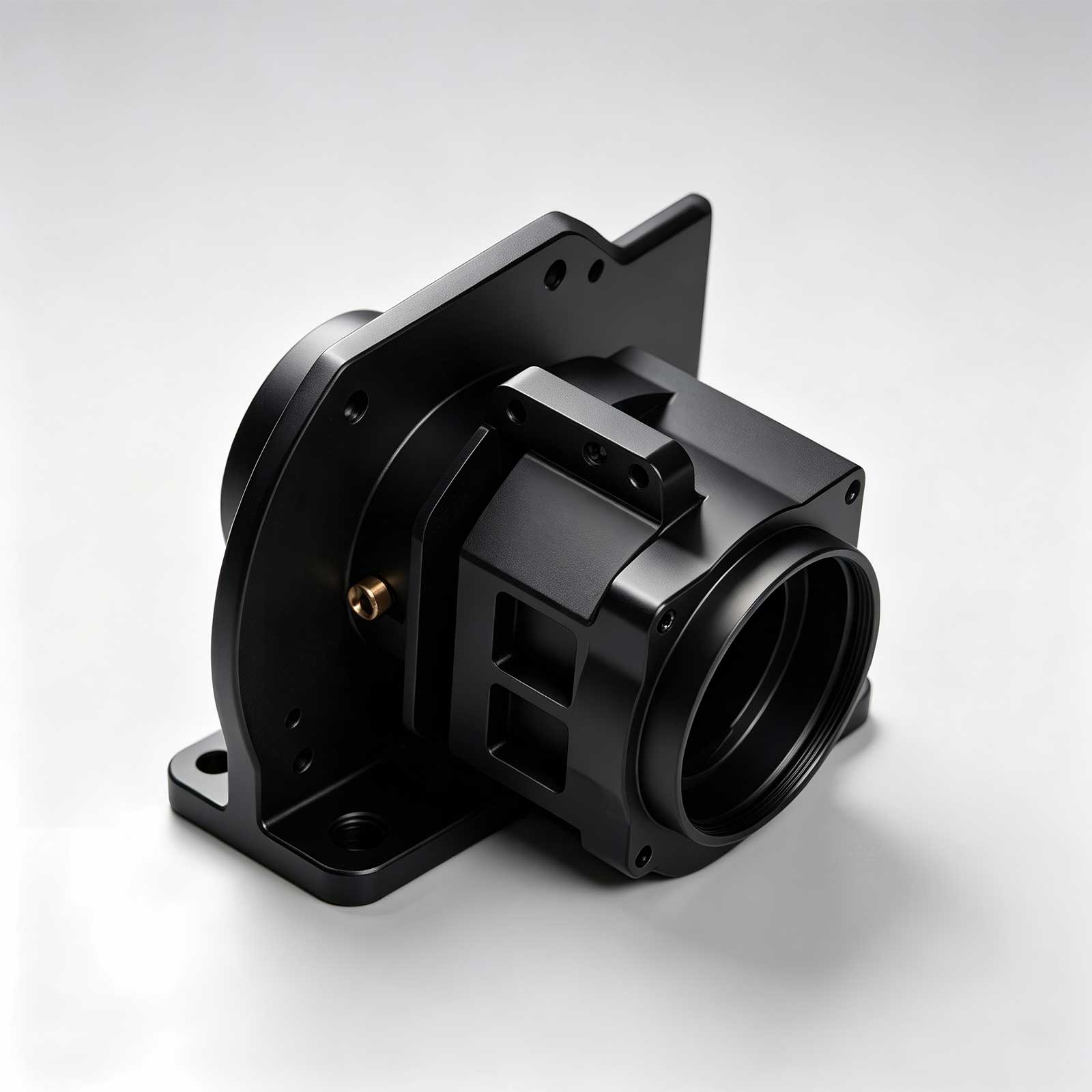 CNC Machining – Optical Lens Barrel Support Components
